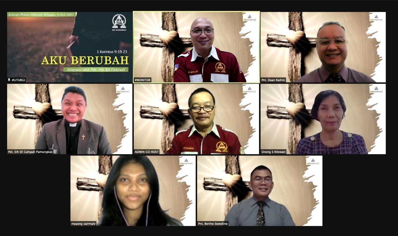 Ibadah Streaming Via Zoom